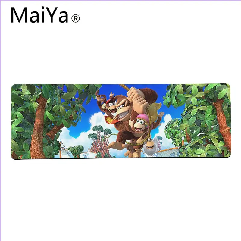 Maiya высокое качество Donkey Kong силиконовый большой/маленький коврик для мышки игра большой коврик для мыши клавиатуры коврик