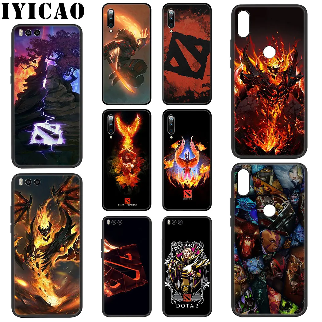 Мягкий чехол Dota 2 для Xiaomi Mi 10 9 8 A3 A2 9T Pro Lite SE A1 CC9 CC9E 5X 6X | Мобильные телефоны и