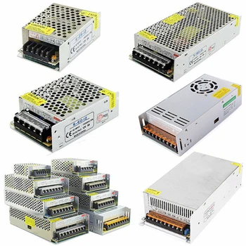 

DC 12V Power Supply 12 V Volt 2A 3A 5A 15A 30A Switching Power Supply LED Lighting Transformers 36W 60W 150W 180W 200W 250W 360W