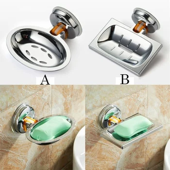 

Bathroom Shower Soap Box Dish Tray Holder Storage Soap Rack Plate Box Container for Bath Shower Plate Bathroom Storage Plate