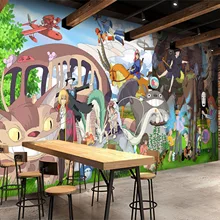 [Самоклеющиеся] 3D Мой сосед Тоторо 014372 Япония Аниме настенная бумага настенная печать настенные наклейки