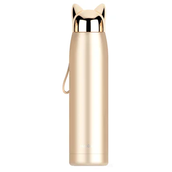 

320ml Outdoor Sports Water Bottle Portable Coffee Mug Home Office Double Wall Leak Proof Camping Stainless Steel Vacuum Cup