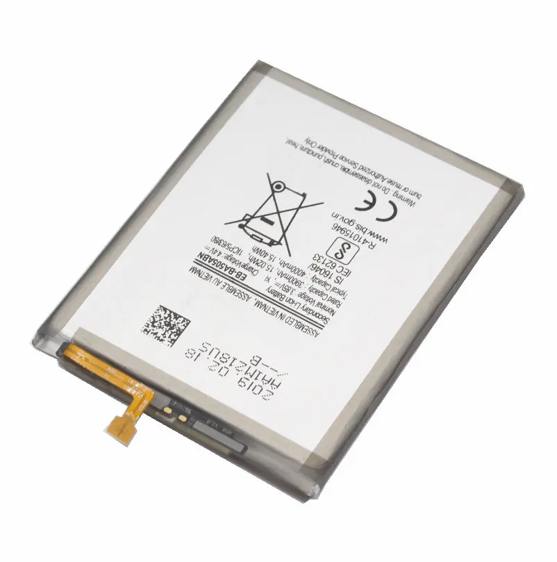 1x4000 mAh 15.40Wh запасная батарея EB-BA505ABN EB-BA505ABU для samsung Galaxy A50 A505F SM-A505F Аккумуляторы для телефонов