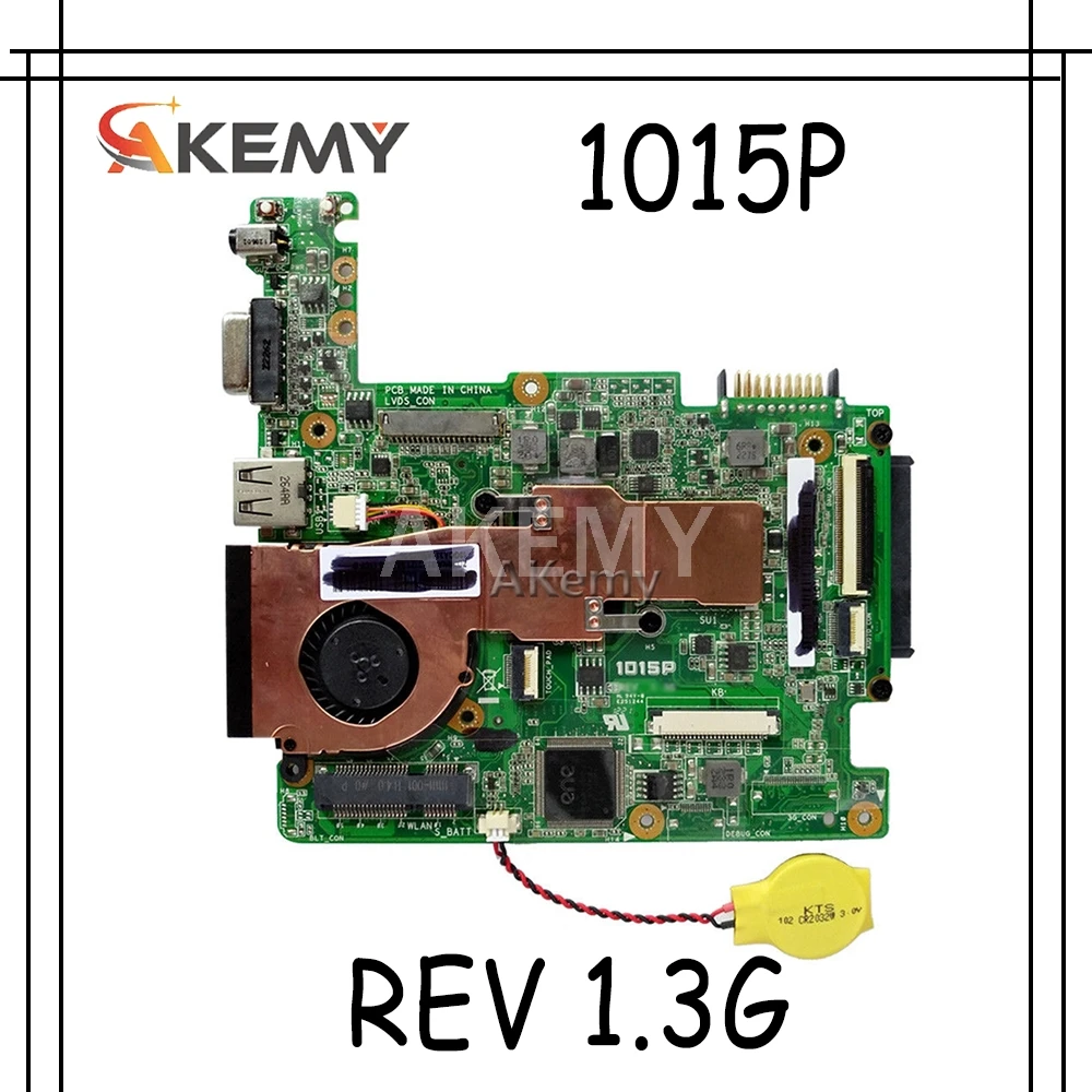 Akemy EEE PC 1015P REV 1 3G материнская плата для ноутбука For Asus 1015 тест оригинальная |