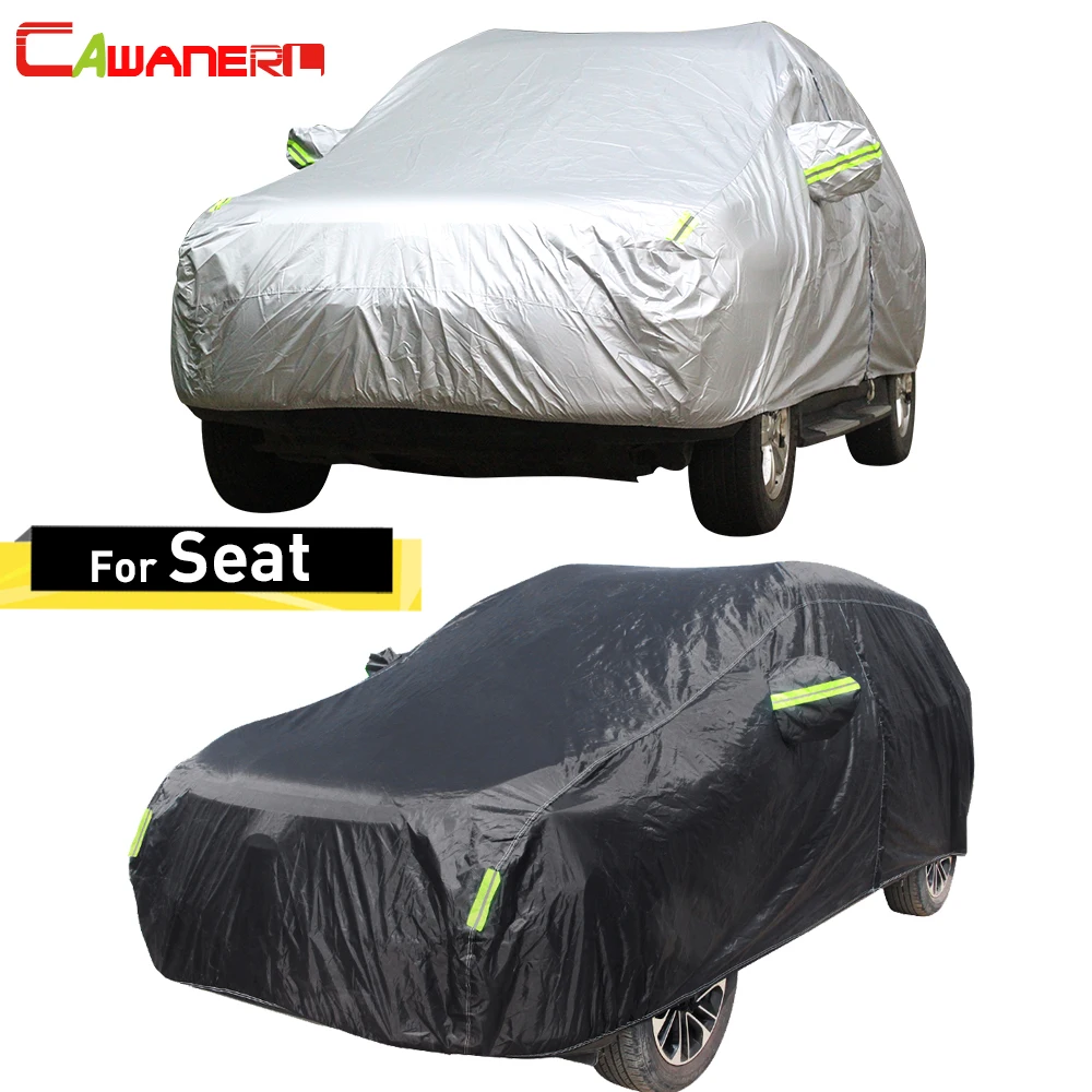 

Cawanerl For Seat Mii Arosa Ibiza Leon Toledo Exeo Altea Cordoba Alhambra Car Cover Waterproof Sun Snow Rain Resistant Cover