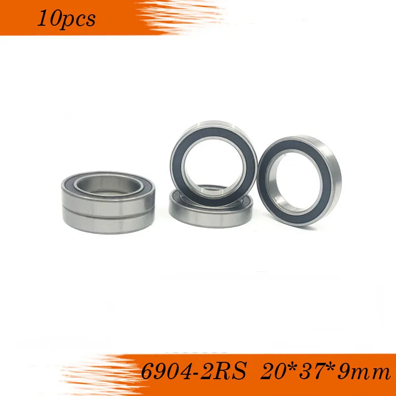 6904-2RS ABEC-5 подшипник 10 шт 20x37x9 мм раздел 6904 2RS шарикоподшипники 6904RS 61904 RS |