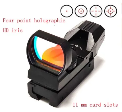 Totrait прицел 20/11MMRail голографическая красная/Зеленая точка зрения 4 сетка тактический прицел коллиматорный оптический прицел охотничья страйкбол