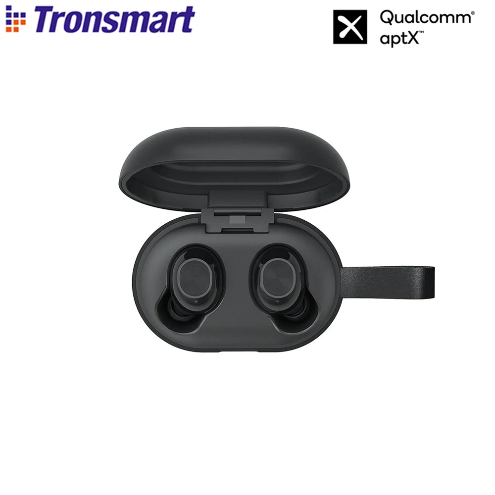 New Version Tronsmart Spunky Beat APTX TWS Earphones App Control Bluetooth 5 0 Wireless QualcommChip CVC8 0 IPX5 Waterproof