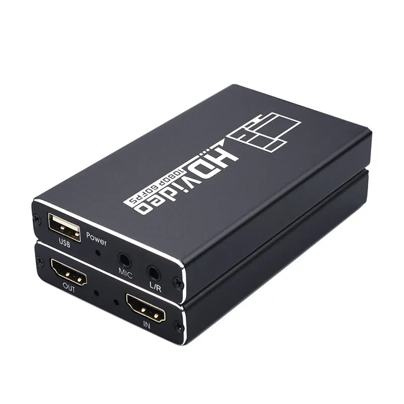 HDMI к USB 2 0 Loop Out игра Захват карты видео запись коробка прямая трансляция цифровой