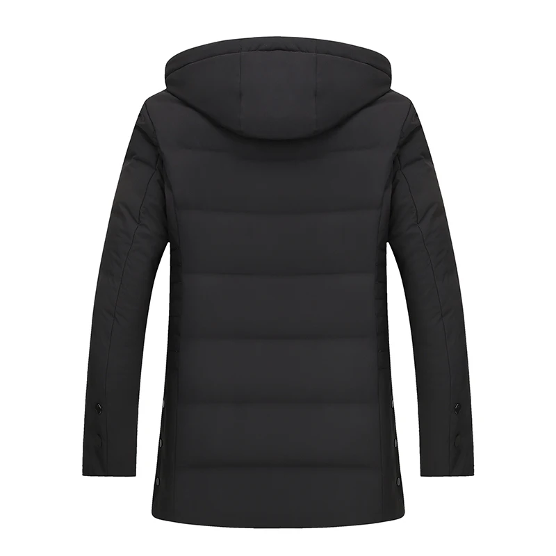 Утолщенная теплая зимняя куртка на утином пуху для мужчин 8XL 6XL 5XL 4XL парки с