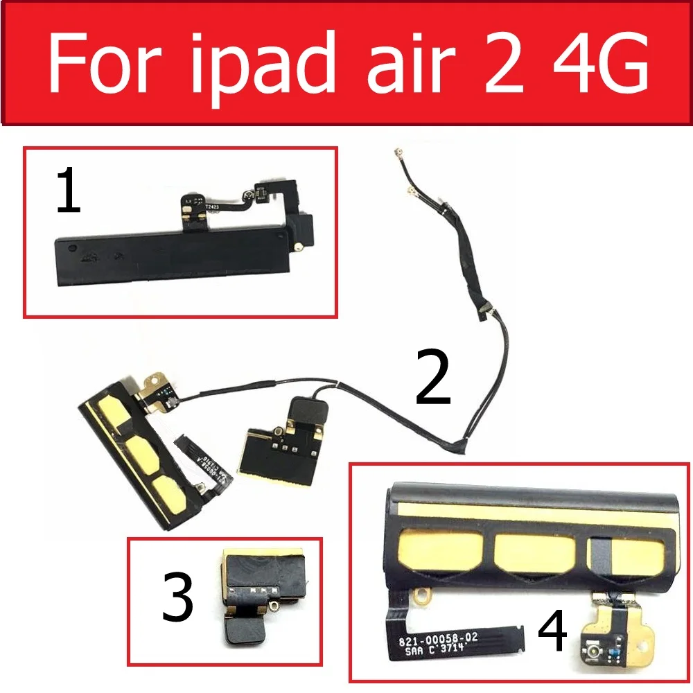 Cavo Flessibile Wifi Segnale Antenna Sinistra E Destra Per Apple Ipad 6 Air 2 4G A1566 Cavo Flessibile Segnale Antenna Parti Di Ricambio Nastro