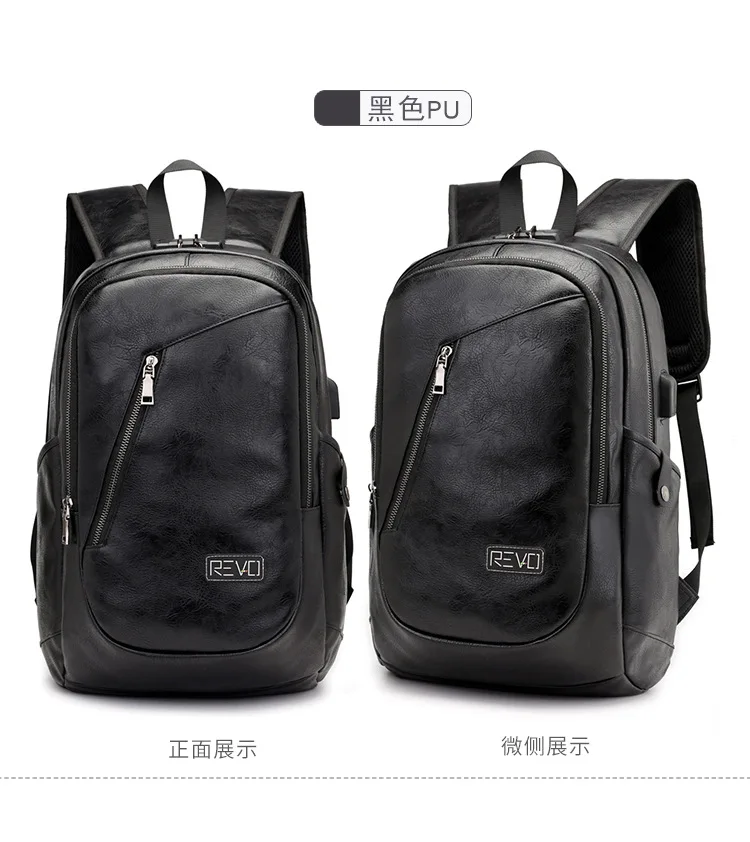 New USB Rechargeable Backpack, Business Backpack, Computer Bag, Multifunctional Anti-theft Bag for Men and Women