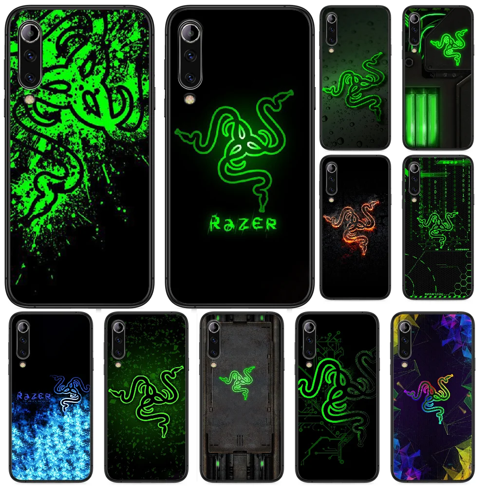 Чехол RAZER для телефона Xiaomi Mi 6 8 A1 Note3 A2 9 CC9 9T A3 MIX 2 2S 3 Lite SE Pro черный водонепроницаемый