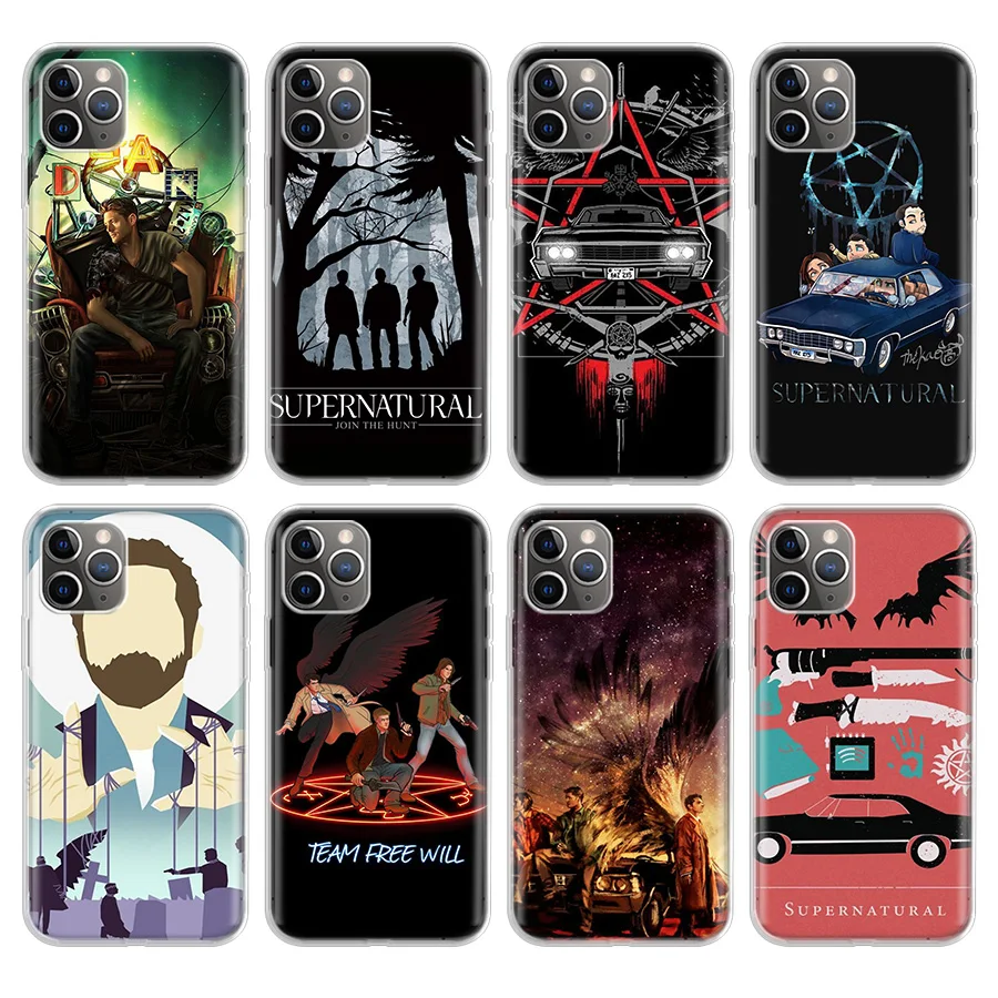 

Play Supernatural License Plate Phone Case For Apple iPhone 11 Pro 6 6S 7 8 Plus + X 10 Ten XS MAX XR 5 5S SE Soft Phone Cover