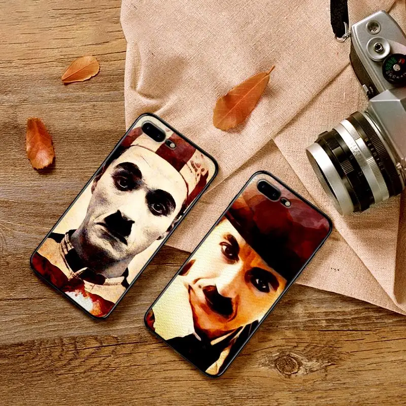 Забавный черный и белый Chaplin для Xiaomi Redmi Note 5 S2 7 Plus 6 3 3S Pro 4A 4X 5A 6A Prime чехол mi 9 8 RG