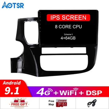

10.2" Android 9.0 Car Radio Player for Mitsubishi Outlander 2014-2017 with Octa Core 4GB+32GB Auto Stereo Multimedia PX5