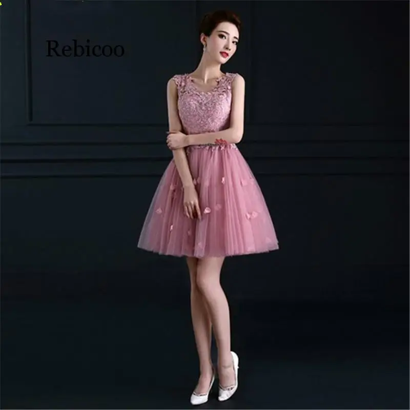 V-образный вырез Короткие платья robe de soiree vestido de festa longo трапециевидной формы, свободное платье, торжественное летнее платье