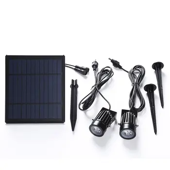 

3-in-1 pluggable spotlight / outdoor courtyard light solar light waterproof Landscape Spotlight Garden Courtyard light set