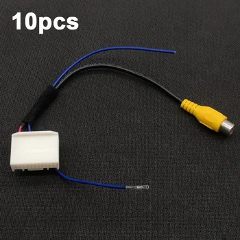 

YIFOUM 10pcs 24Pin Original Video Input Switch Reverse Camera RCA Cable For Toyota Levin RAV4 Highlander Reiz Corolla 2013-2017