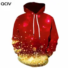 QCIV Brank Christmas Hoodie Men Christmas Tree Sweatshirt Printed Graphics 3d Printed Psychedelic Hooded Casual Mens Clothing