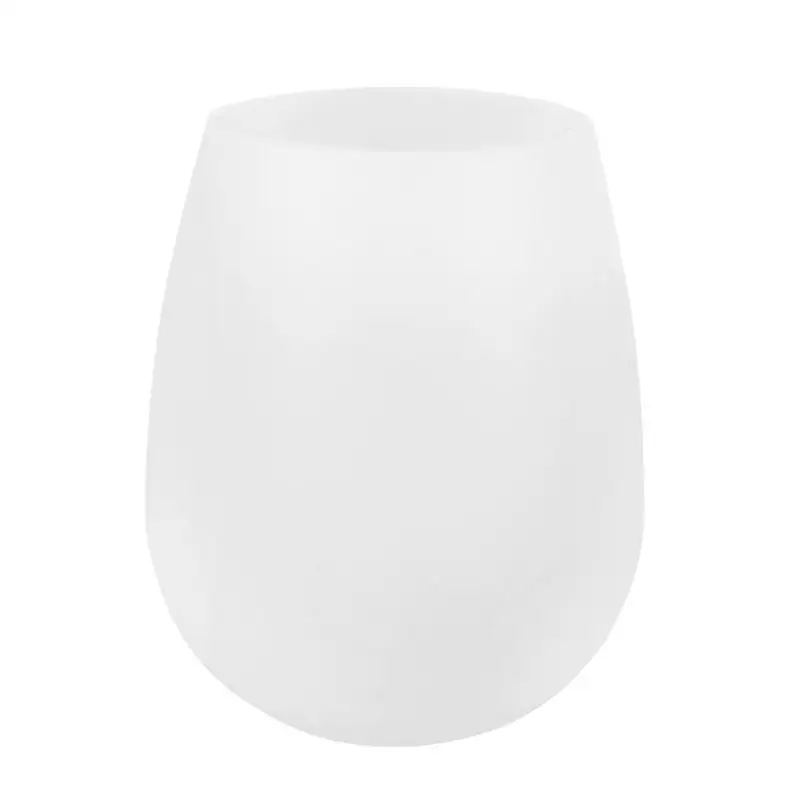 

Portable Unbreakable Silicone Cups Outdoor BBQ Wine Red Beer Drinking Cup Creative Food Grade Silicone Red Wine Glass Safe