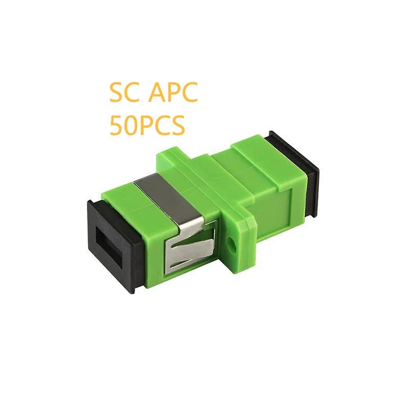 50pca/лот симплексный SC APC Волоконно-оптический адаптер SC/APC соединитель волокно