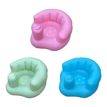

Durable Baby Bath Shower Chair Infant Learning Sitting PVC Inflatable Sofa Seat Stool Baby Furniture for Hiking and Travel