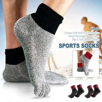 

NEW HPPE Short Beach Socks Unisex Diving Socks Non-slip 5 Toe Cut Resistant Socks for Male Men underwear Lingries