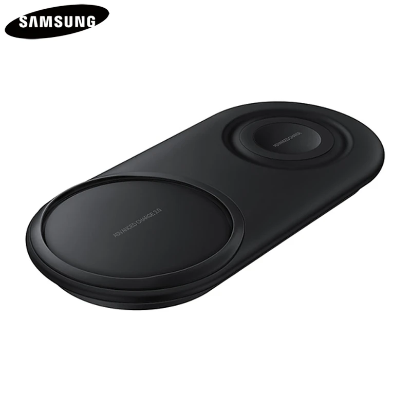 Оригинальное QI Быстрое беспроводное зарядное устройство EP-P5200 Duo Pad для samsung Galaxy S10e S10Plus Note10 S10 X S9 Note8 S8+ подарок 25 Вт быстрая стенка