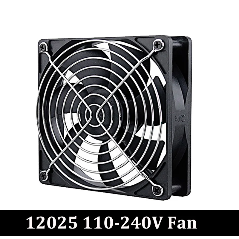 Gdstime 120 мм EC Бесщеточный вентилятор охлаждения AC 110V 115V 120V 220V 240V осевой с