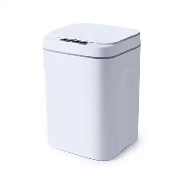 

14L Home Intelligent Trash Can Automatic Garbage Bin With Cover Dustbin Smart Sensor Electric Waste Bins Eco-Friendly Dustbin