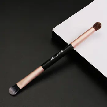 

1Pcs Make Up Brushes Nylon Bristle Double-head Eye Shadow Brush Soft Easy To Apply Eye Brush Eyeshadow Brushes Pincel Maquiagem