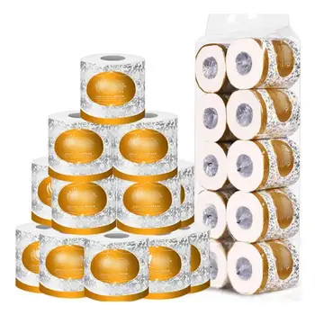 

110g Three Layer Tissue Toilet Paper Household Bath Toilet Paper Soft Texture Excellent Water Absorption Decor Tissue Roll
