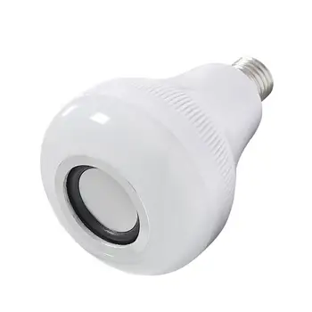 

Wireless LED Music Bulb Speaker Loudspeaker Home Lamp Audio Bluetooth 4.0 Gift APP Control Mini Bar KTV