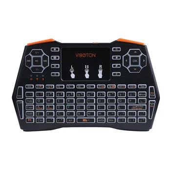 

Viboton i8 Plus 2.4GHz Mini Keyboard Air Mouse Remote Control with Touchpad Wireless Mini Keyboard for Android TV Box