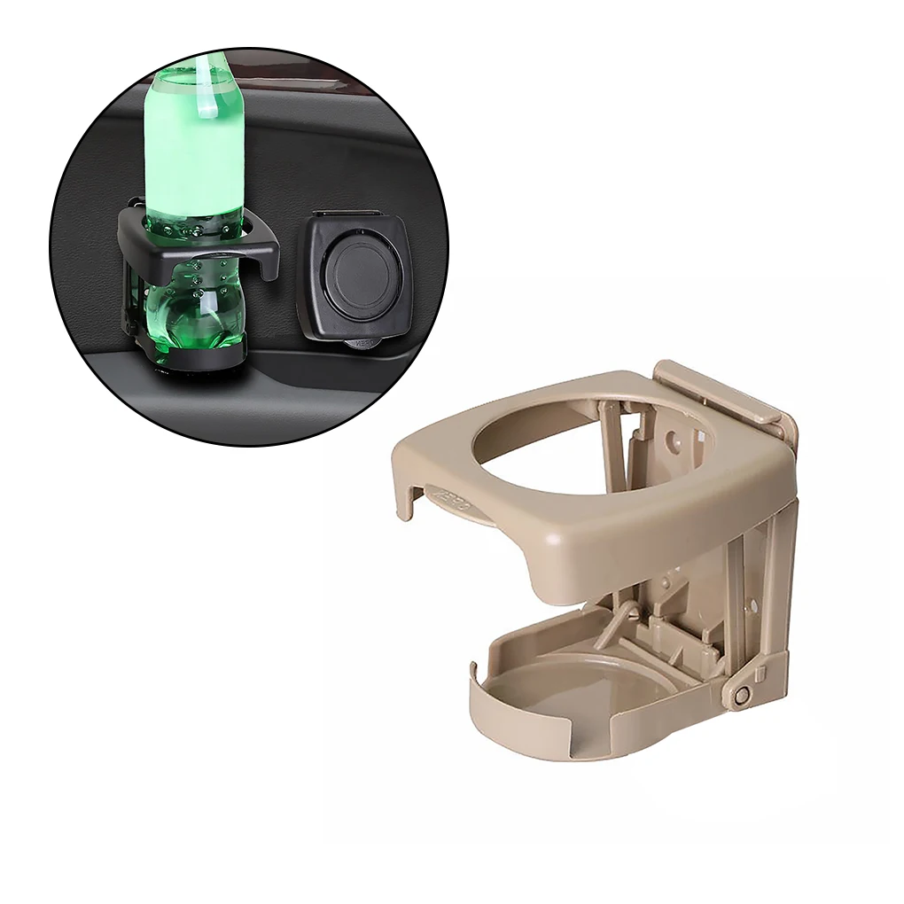 2 Porte-Gobelets Auto-Adhésifs Universels Pour Voiture - Support Bouteille, Canette, Gobelet