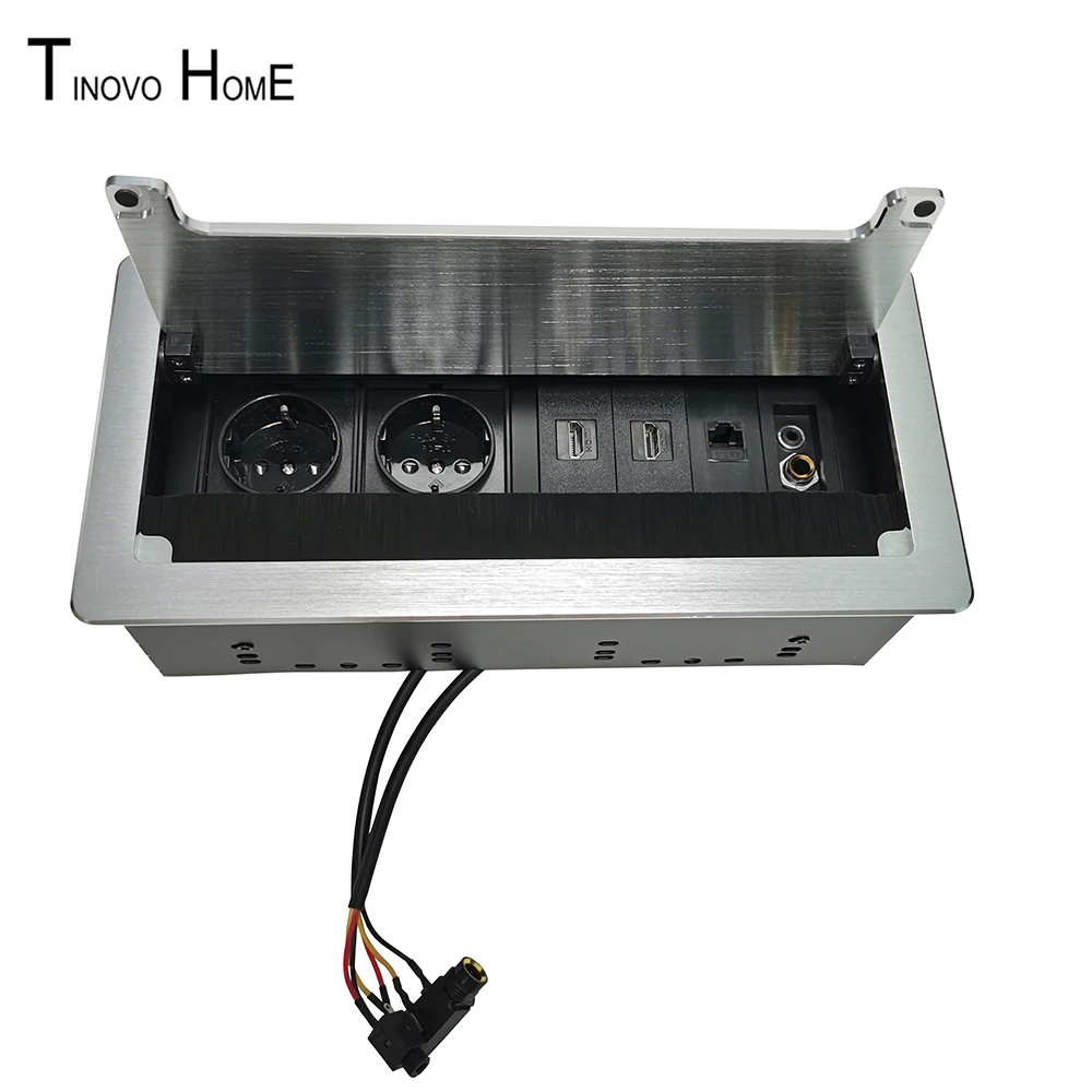 Brush Clamshell Information Tabletop Socket/2 Eu Plug/hd Hdmi 3.5 Video