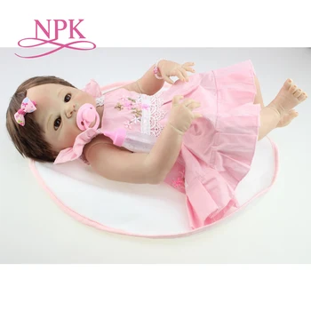 

NPK free shipping hotsale reborn baby doll girl victoria by SHEILA MICHAEL so truly real collection finished doll as picture
