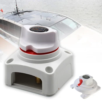

NMCBS-275-201 Easy Install Replacement Protective Dual Interior Boat RV Auto Battery Selector Switch Electric Yacht Distribution