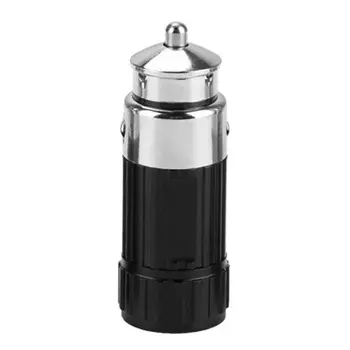 

Mini Flashlight Torch LED Portable Lamp with Cigarette Lighter Lantern Charged G6KA