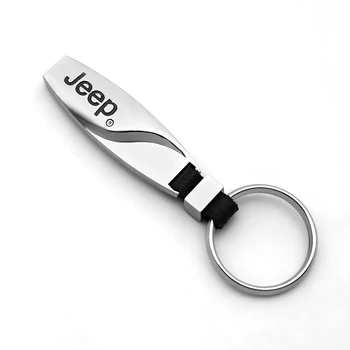 

3D Metal alloy Car Styling Keychain Key Chain Key Rings For JEEP compass renegade grand cherokee patriot wrangler jk