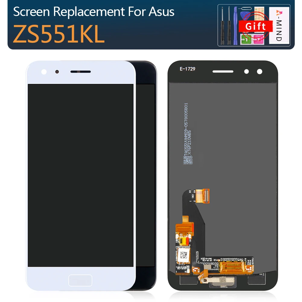 

For 5.5" ASUS ZenFone 4 Pro ZS551KL LCD with frame Display Touch Screen Digitizer Assembly For ASUS ZS551KL lcd Replacement
