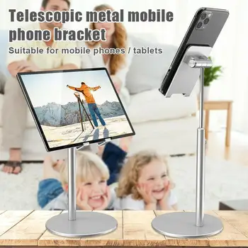 

Universal Desk Telescopic Cell Phone Holder Stand For Mobile Phone Tablet Desktop Holder Stand Adjustable Metal Metal ABS Holder