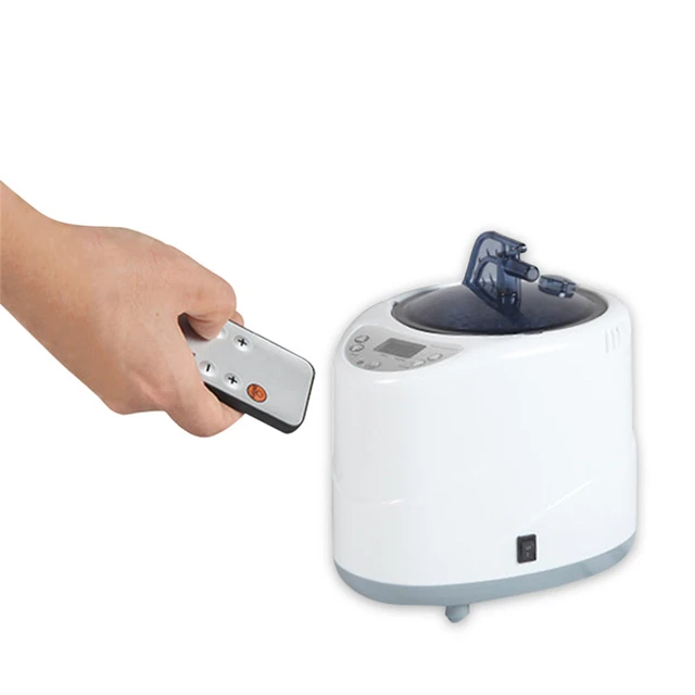 เครื่องรมควัน2L อบไอน้ำซาวน่าหม้อตุ๋นบ้านสำหรับชุดเต็นท์สปาการบำบัดร่างกายแบบยุโรปหรือปลั๊กแบบสหรัฐ 1