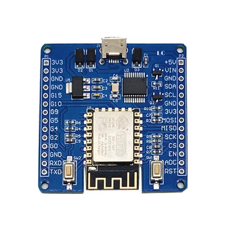 Программирование MicroPython макетная плата ESP8266 USB вход последовательный чип CH340