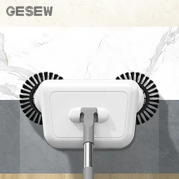 

GESEW Factory Direct Hand Push Sweeping Machine Stainless Steel Sweeper Mop All-in-one Cleaning Mop No Dead Angle Cleaning Tools