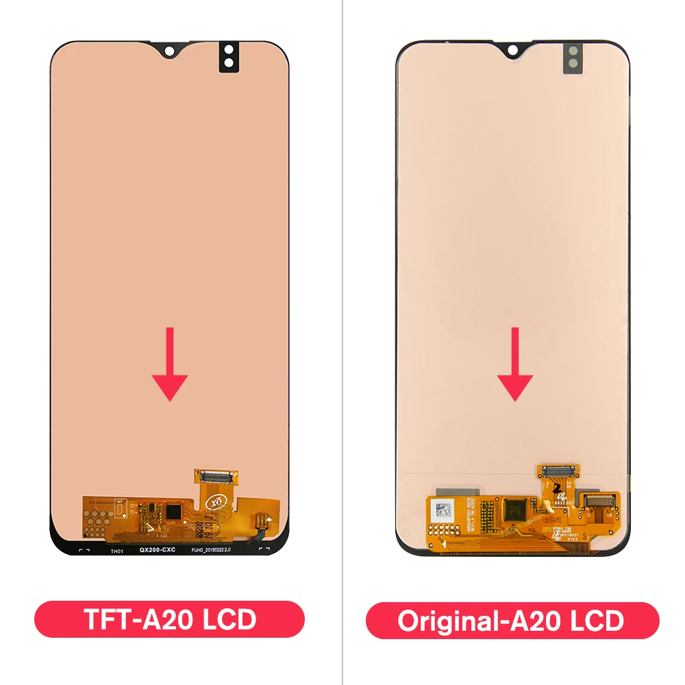 ЖК дисплей с сенсорным экраном и дигитайзером в сборе для Samsung Galaxy A20 A205G/DS A205F/DS