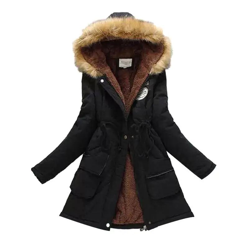 New Parkas Female Women Winter Coat Thickening Cotton Winter Jacket