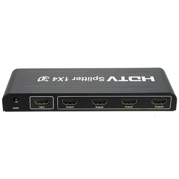 

HDMI Switcher 4 Way 1080P Video HDMI Splitter Switcher Hub HDMI Splitter Amplifier Support For HDTV SKY Box STB PS3 Xbox