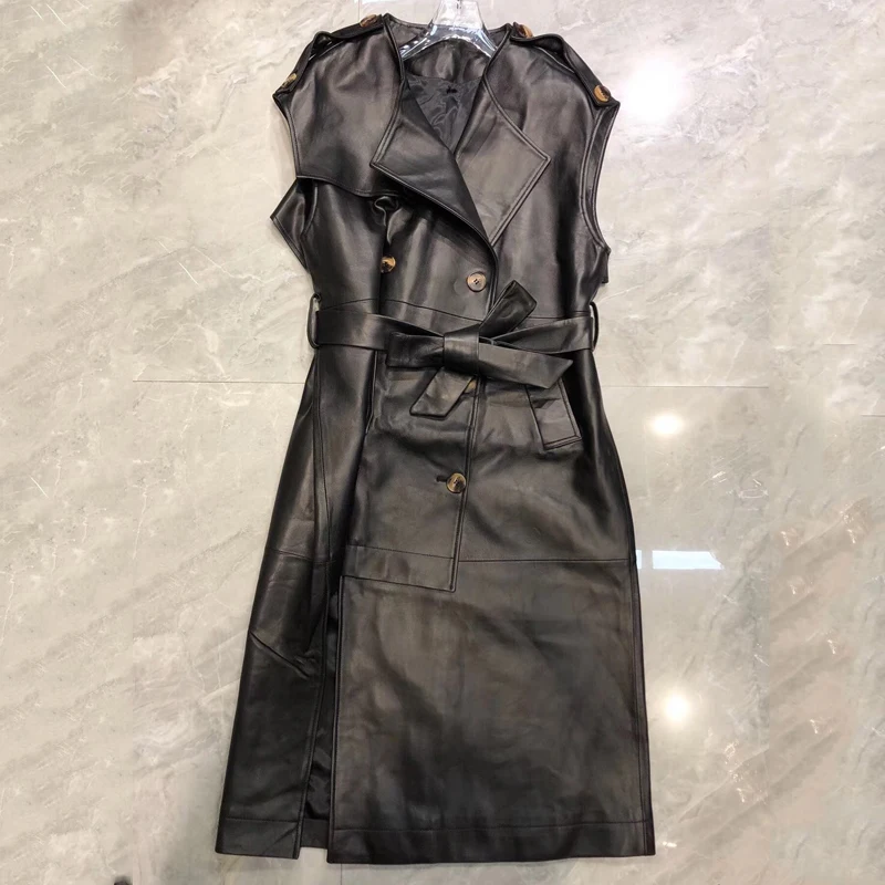 

100% Real Sheepskin Coat Female Genuine Leather Jacket Short Slim long Jackets For Women Outerwear jaqueta de couro